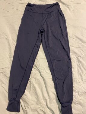 High-Waist Navy Active Leggings